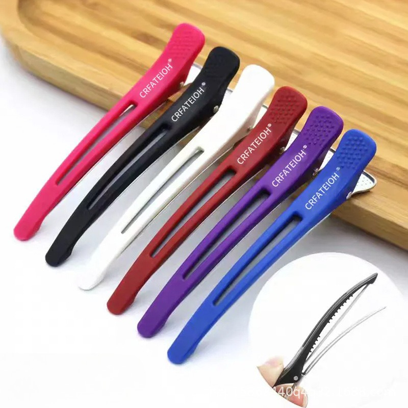 Crocodile Clip Set - 6 stuks/set van Niet Gebogen Haar
