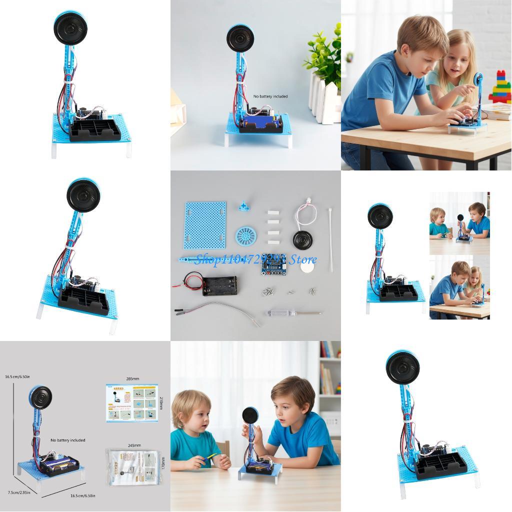 Diy Electronics Microscope - Y2GD Eenvoudige Educatieve doe-het-zelf-set voor kinderen