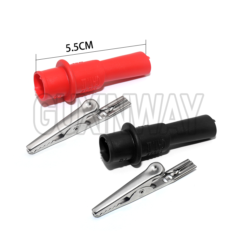 Crocodile Clip Set - 2 stuks Alligator Clips Testklemmen Set