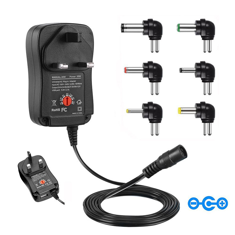 Dc Power Supply Variable - 30W Universele Ac/Dc Adapter Verstelbare Voeding
