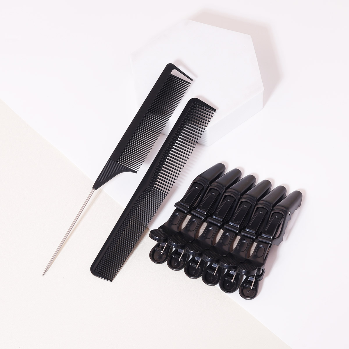 Crocodile Clip Set - 8-delige haar kamset - Haar kam