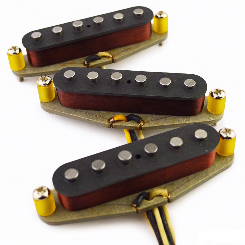 Diy Electric Guitar Electronics - Vintage 1969 Set Alnico 5 Elektrische