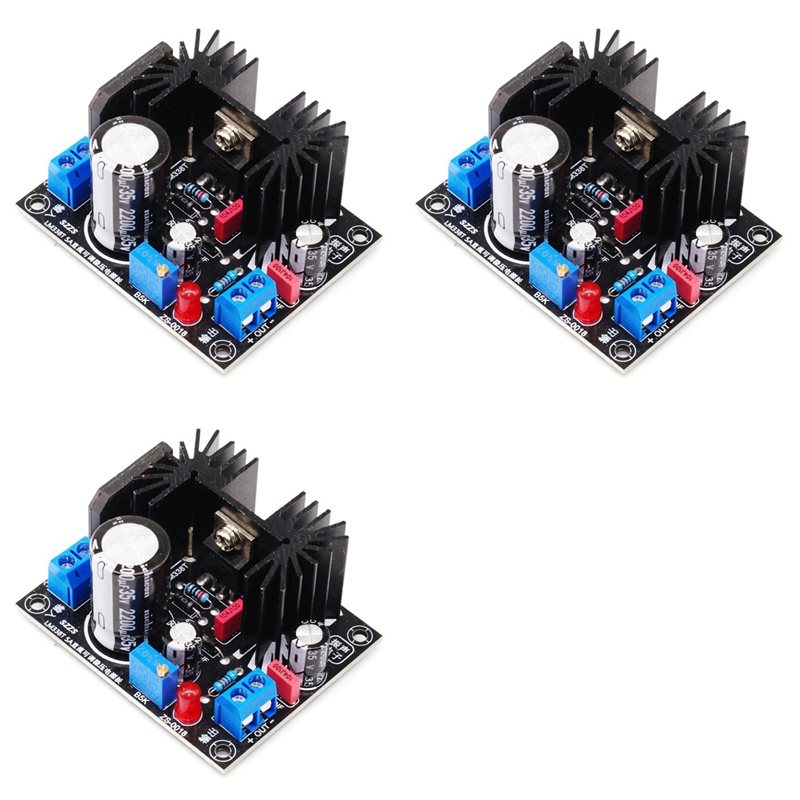 Diy Electronics Filament - JABS-3X Verstelbare Lineaire Gereguleerde Voedingskaart LM338