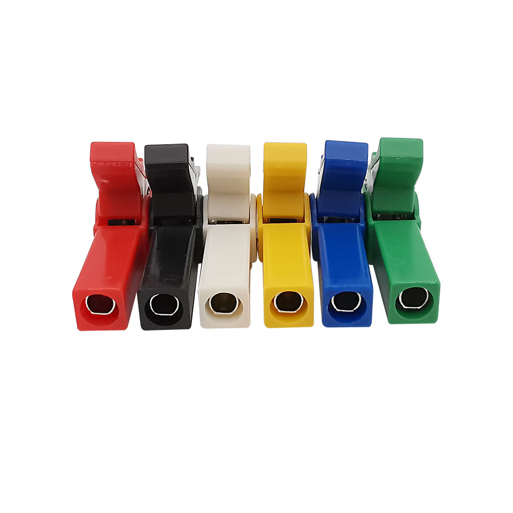 Crocodile Clip Set - 6 stks/partij 55mm Alligator Clips Test