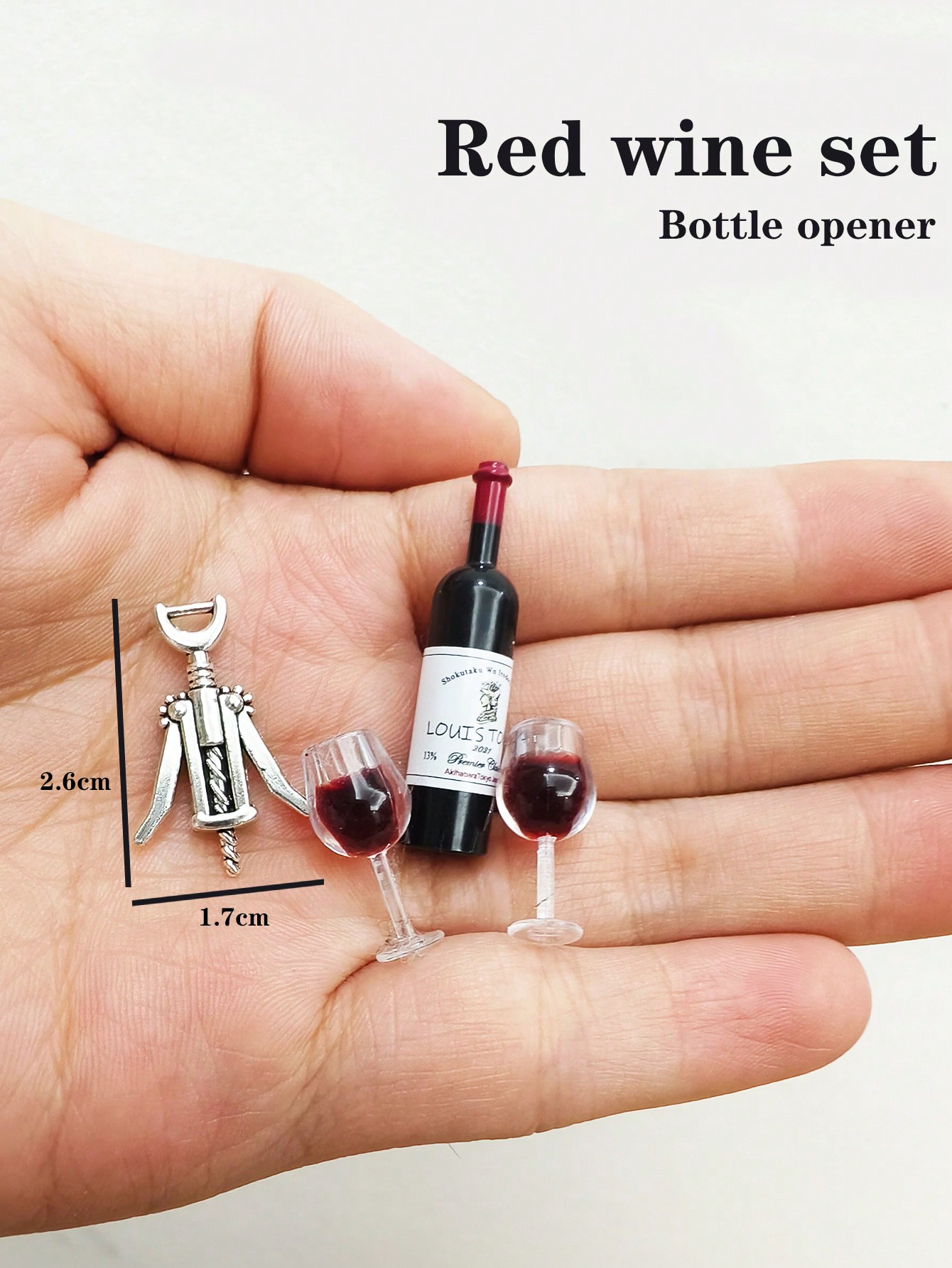 Diy Electronics Housing - Poppenhuis Mini Wijn Champagne Set 1:6