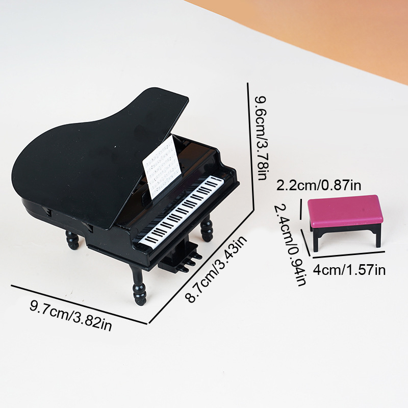 1:12 Dollhouse Miniatuur Piano - Diy Electronics Housing recensie en prijs