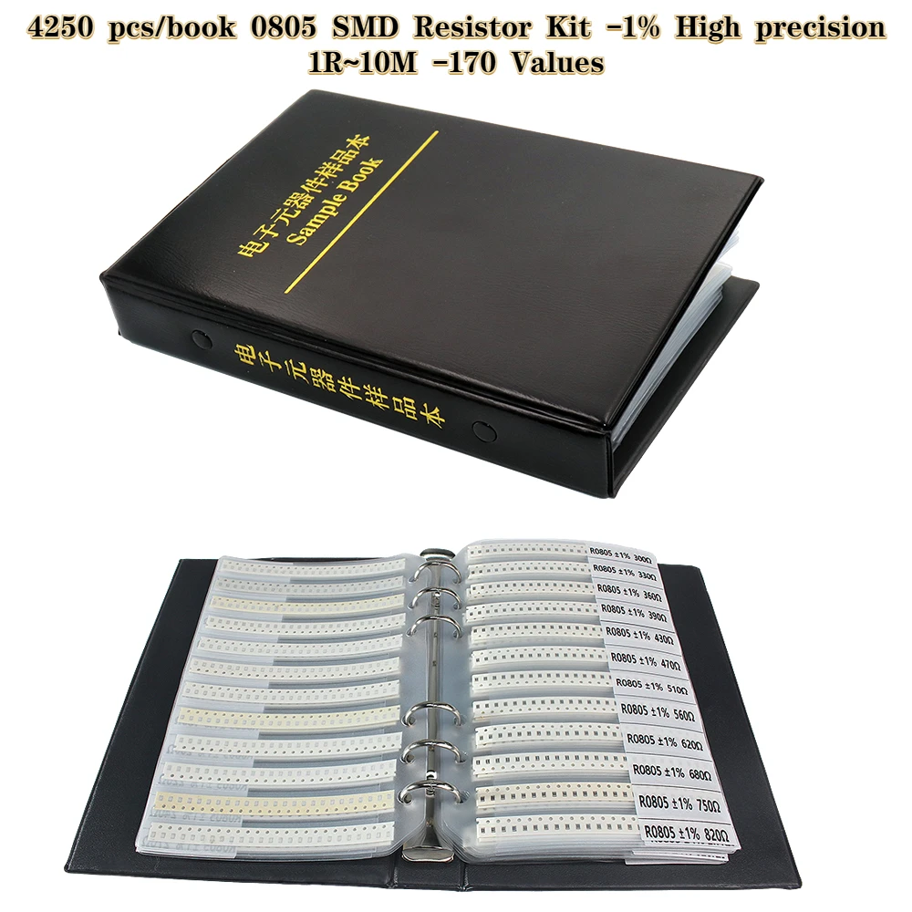 4250 STKS 0805 SMD Weerstand B - Diy Electronics Book recensie en prijs