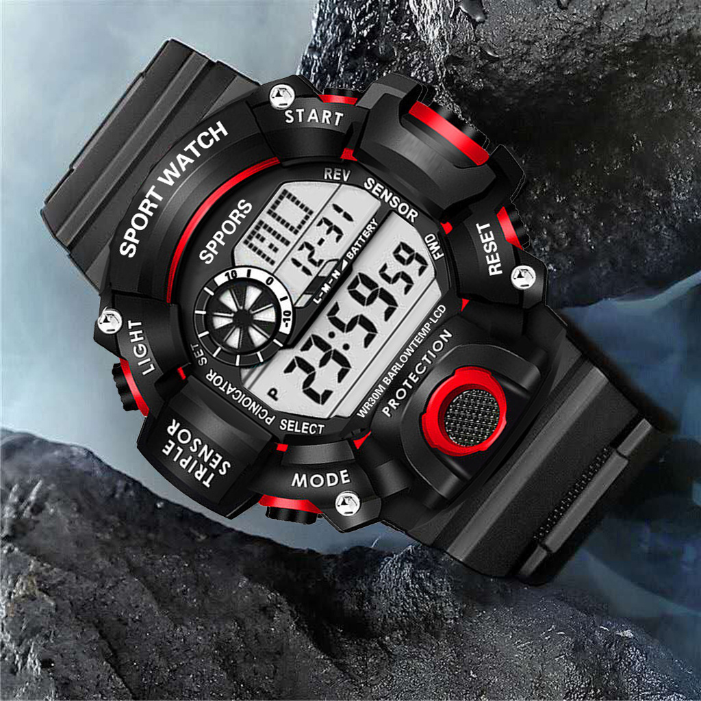 YIKAZE Y73 Herenhorloge Digita - Diy Electronics Watch recensie en prijs