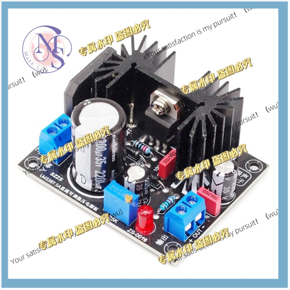 Instelbare LM317 1.5A uitgangs - Diy Electronics Filament recensie en prijs