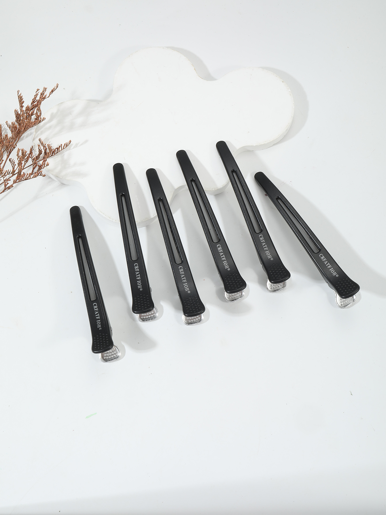 6 Stuks/set Niet-gebogen Haarc - Crocodile Clip Set recensie en prijs