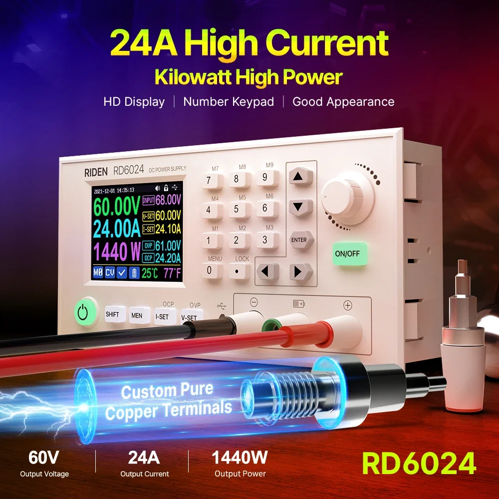 RD RIDEN RD6024 DC DC Step Dow - Dc Power Supply Variable recensie en prijs