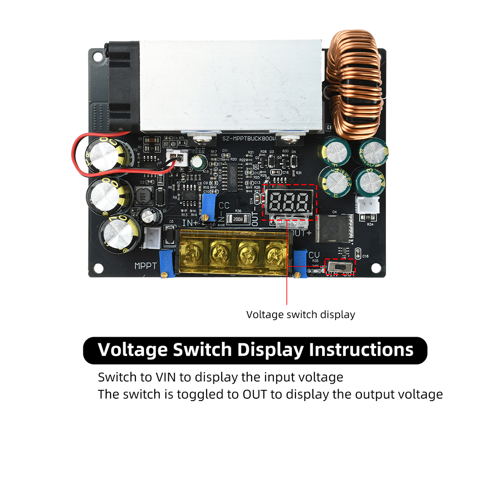 800W 25A MPPT Solar Oplaadmodu - Dc Power Supply Variable recensie en prijs