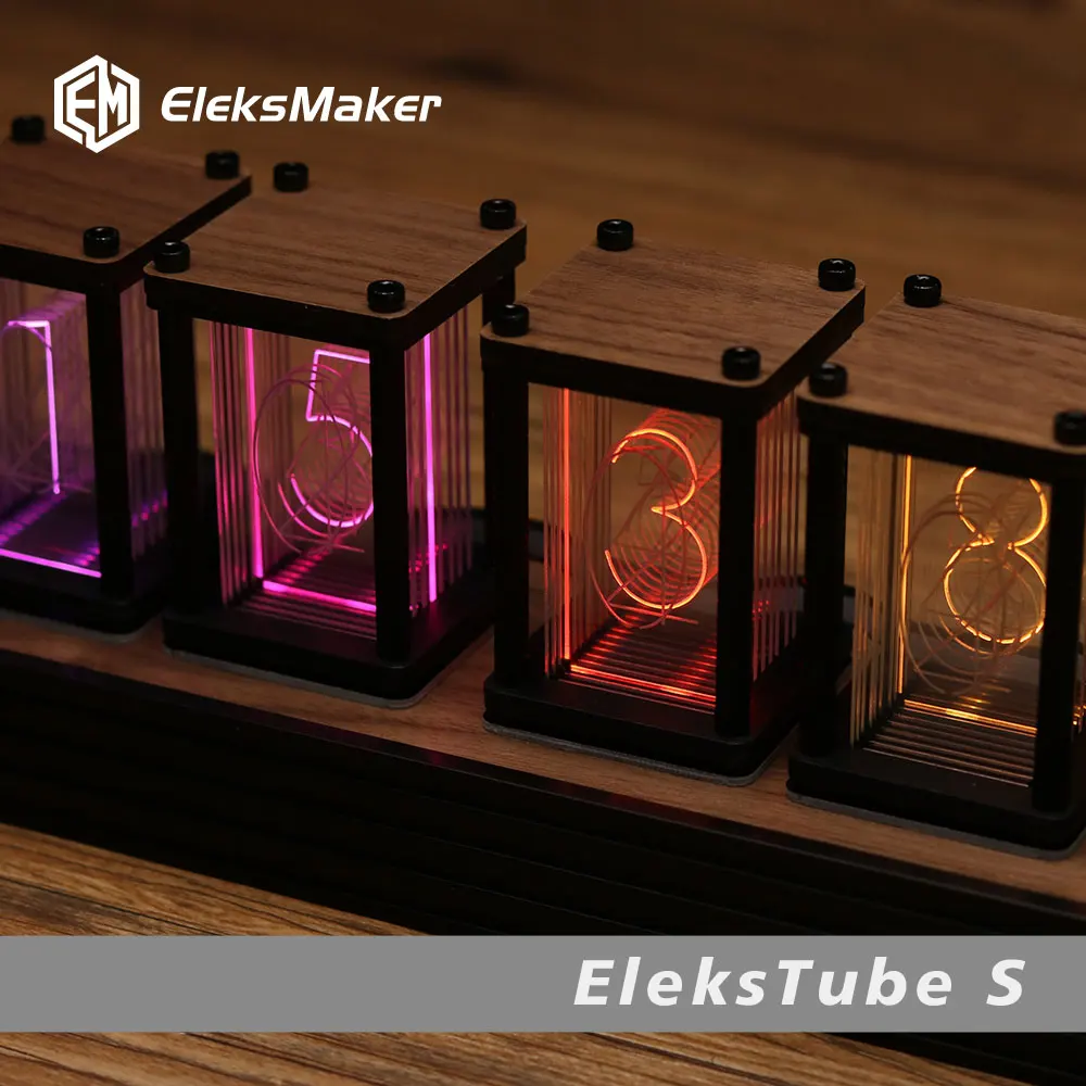 RGB Nixie Tube Clock DIY tafel - Diy Electronics Gift Ideas recensie en prijs