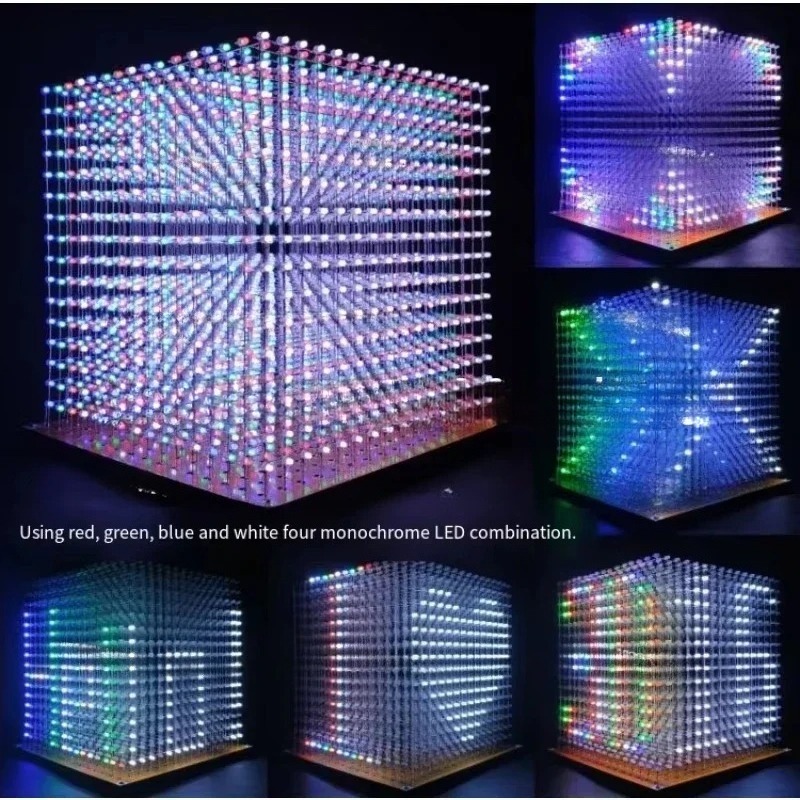 3 D16mini Light Cube Kit 16x16 - Diy Electronics recensie en prijs