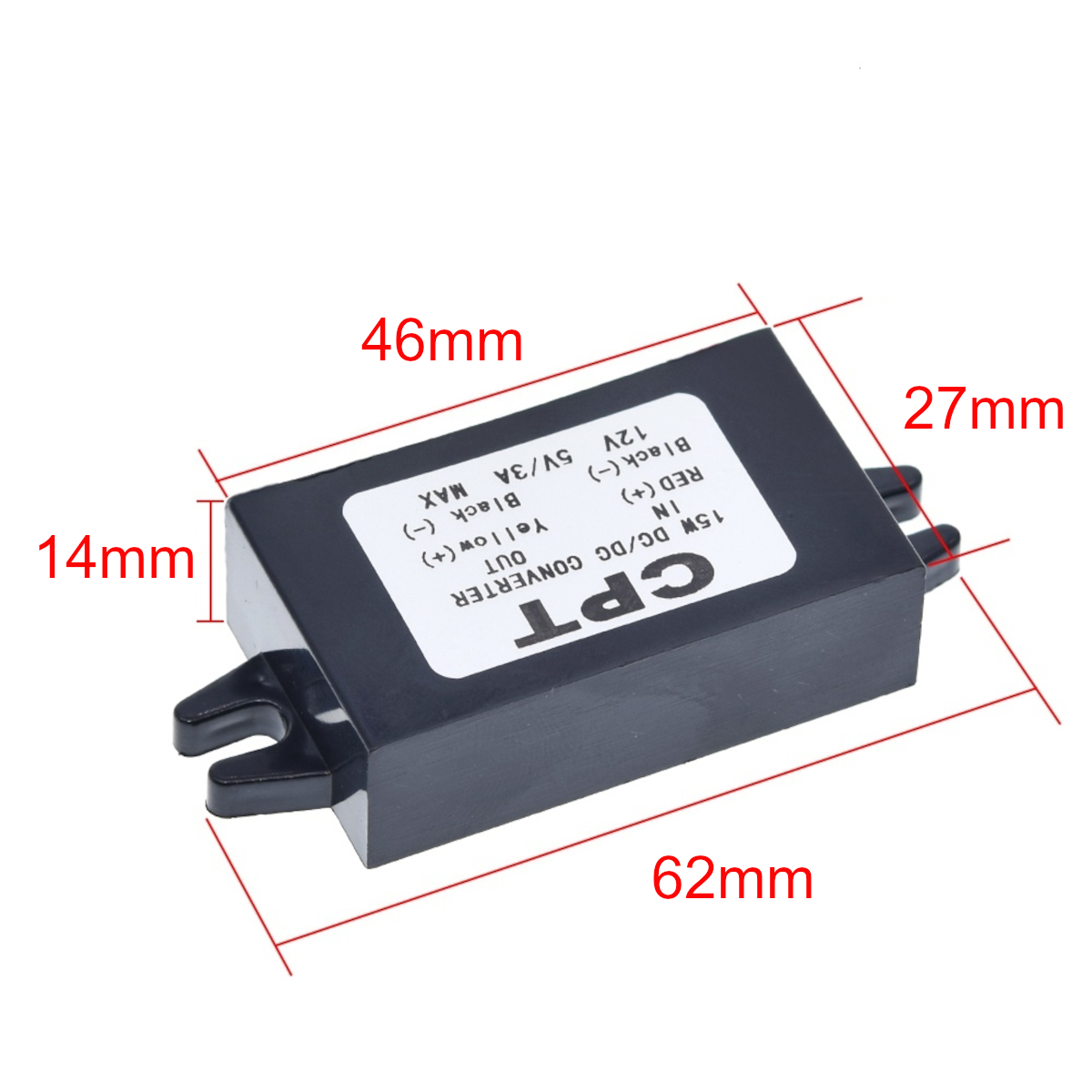 12V naar 5V 3A 15W DC-converte - Dc Power Supply Variable recensie en prijs