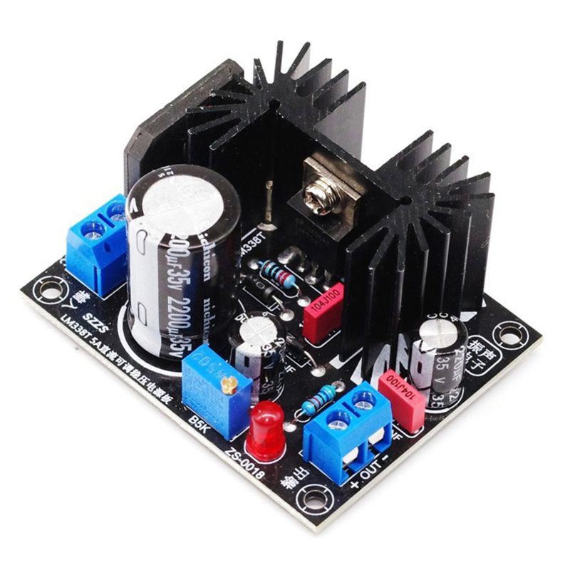 LM338 5A Uitgangsinstelbare li - Diy Electronics Filament recensie en prijs