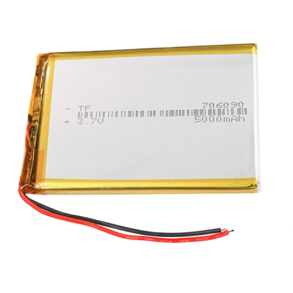 1-10 stuks 3,7 V 5000 mAh 7060 - Diy Electronics Book recensie en prijs