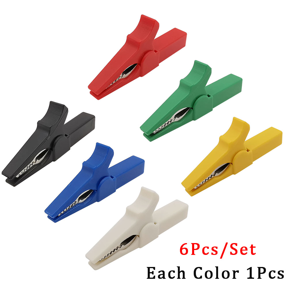 6 stks/partij 55mm Alligator C - Crocodile Clip Set recensie en prijs