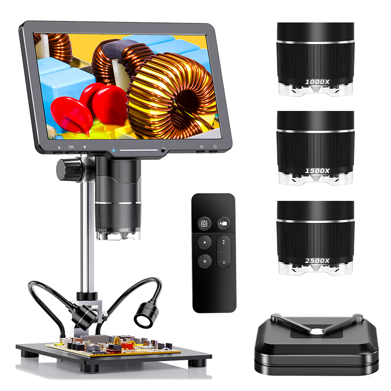2500X HDMI Digitale Microscoop - Diy Electronics Microscope recensie en prijs