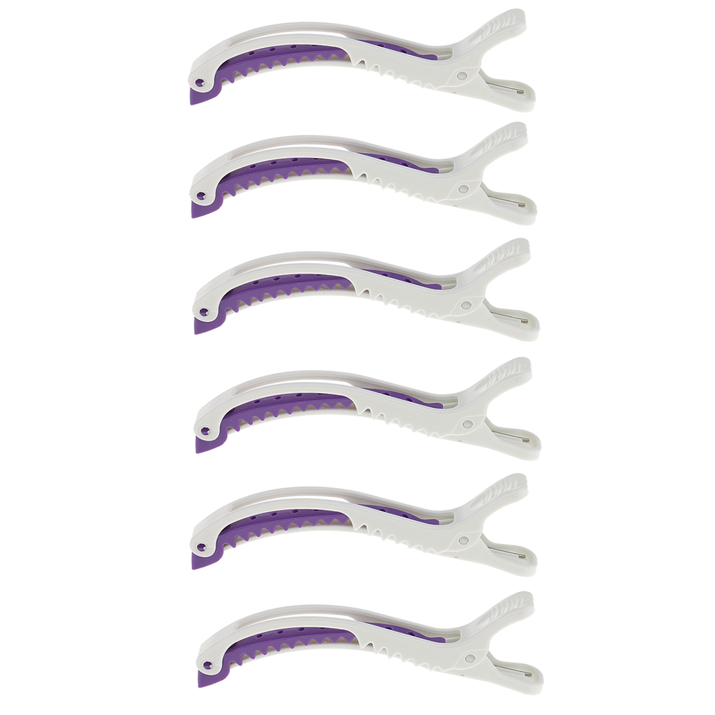 6 Stuks Pro Kapsalon Snijden K - Crocodile Clip Set recensie en prijs