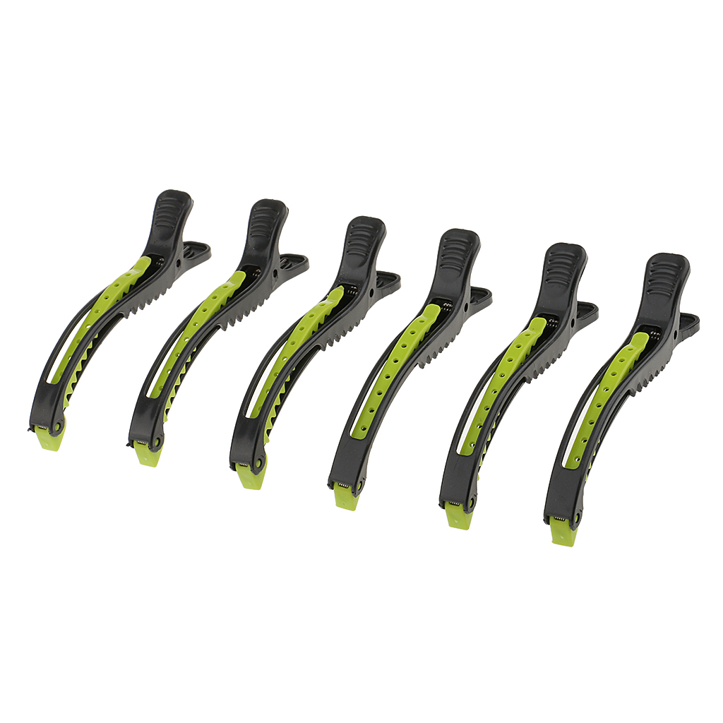 6 Stuks Pro Kapsalon Snijden K - Crocodile Clip Set recensie en prijs