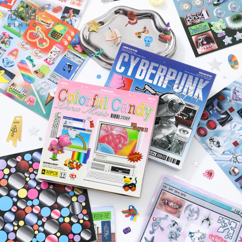 Cyberpunk thema gestanste stic - Diy Electronics Book recensie en prijs