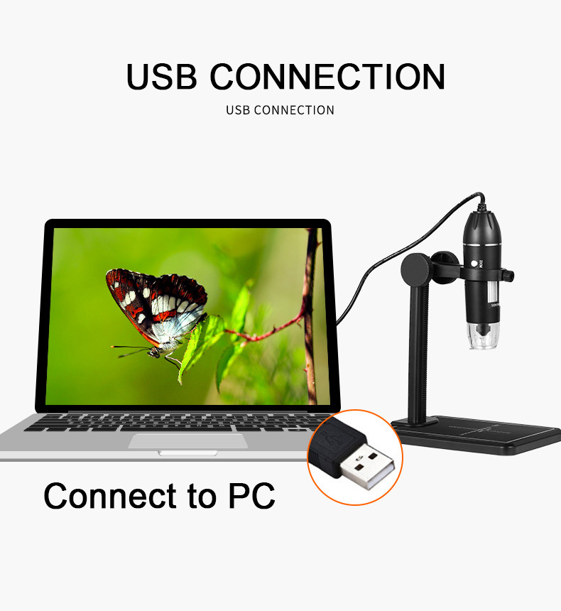 USB Digitale Microscoop 500X/1 - Diy Electronics Microscope recensie en prijs