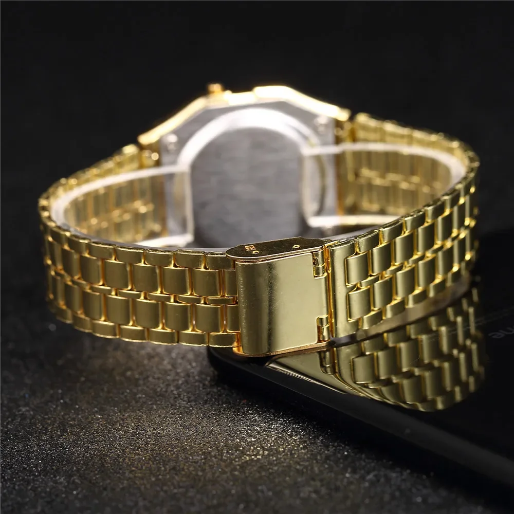 Mode digitale herenhorloges Lu - Diy Electronics Watch recensie en prijs