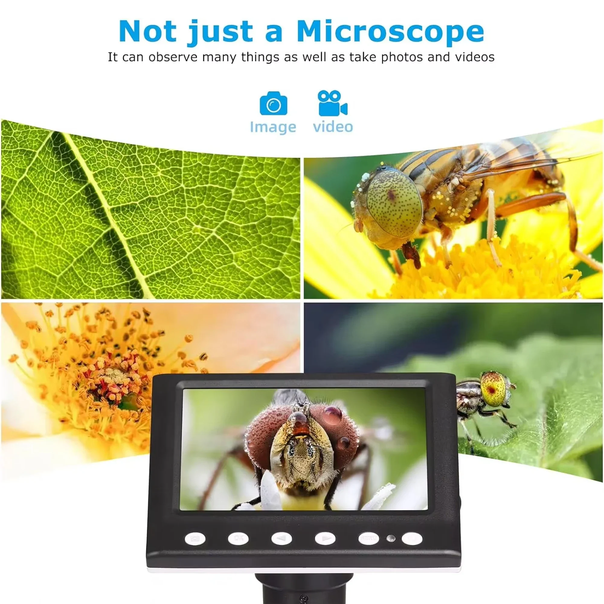 Inspectiemicroscoop 1000x verg - Diy Electronics Microscope recensie en prijs